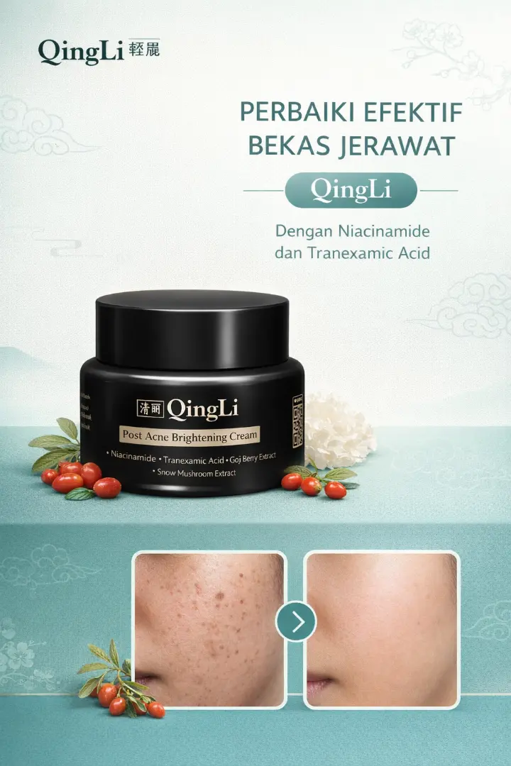 QingLi Penghilang Bekas Jerawat